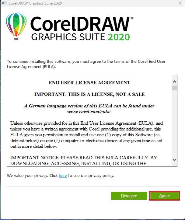 Cài Corel 2020 Không Cần Crack